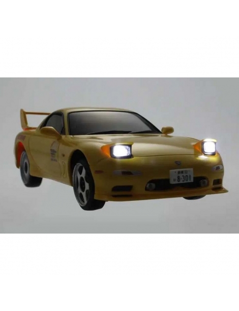 Kyosho First Mini-Z 1:28 Initial D Mazda RX-7 FD3S RC modelis geltonas