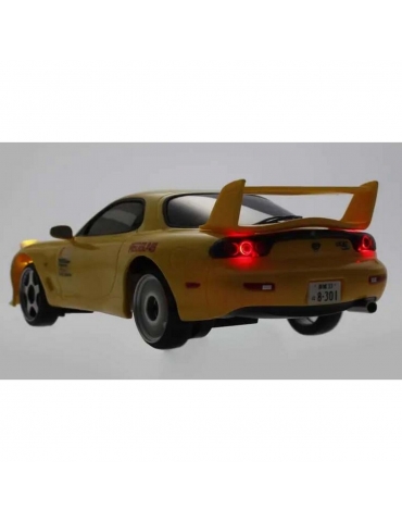 Kyosho First Mini-Z 1:28 Initial D Mazda RX-7 FD3S RC modelis geltonas