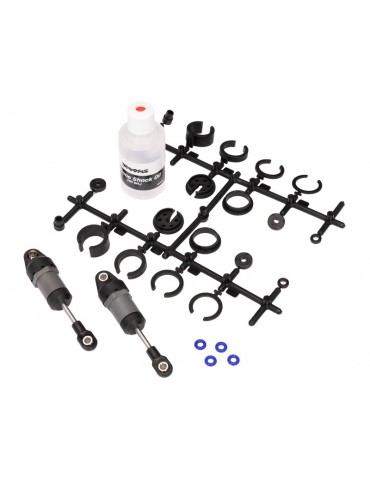 Traxxas Short Gray Ultra Shocks with Springs (2)