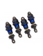 Traxxas Blue Aluminum Mini GTR Short Shocks & Springs (4)