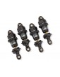 Traxxas Gray Aluminum Mini GTR Short Shocks & Springs (4)