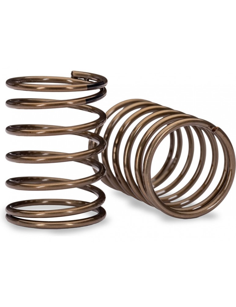 Traxxas Springs, ultra shock, 1.28 Rate, Green Stripe (2)