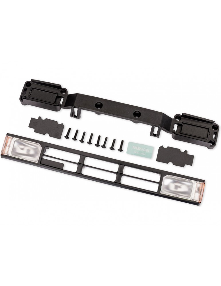 Traxxas Grille, Nissan Pathfinder/ grille retainer/ headlight housing (2)