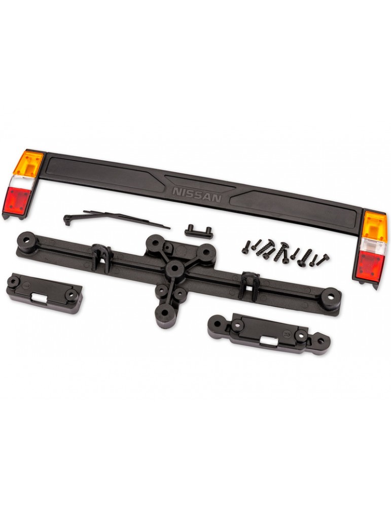 Traxxas Tailgate panel/ tailgate retainer/ tail light lens