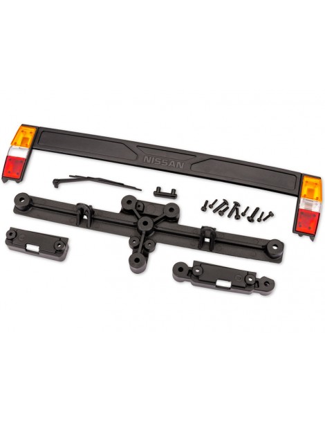 Traxxas Tailgate panel/ tailgate retainer/ tail light lens