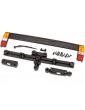 Traxxas Tailgate panel/ tailgate retainer/ tail light lens