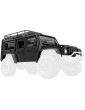 Traxxas TRX-4M Land Rover Defender RC modelio juodas kėbulas 9712-BLK