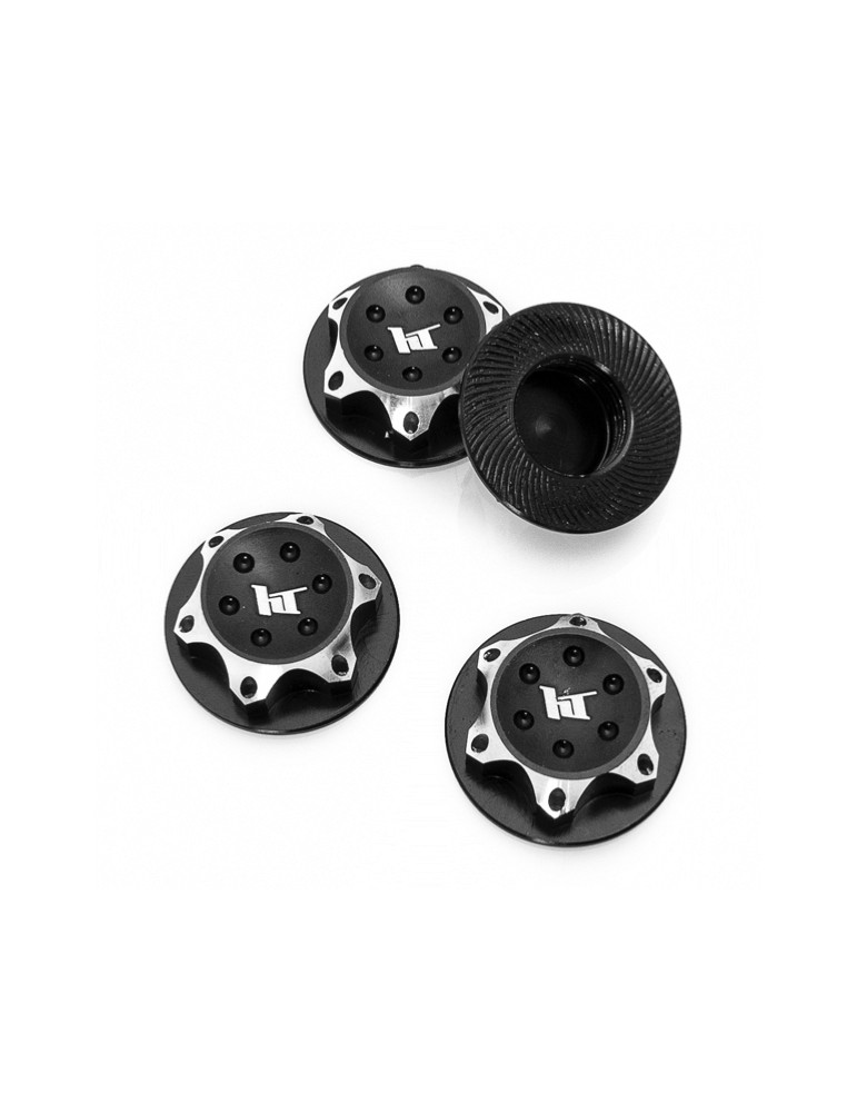 Black Lightweight Whell nut 1mm