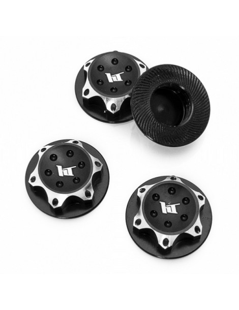 Black Lightweight Whell nut 1mm