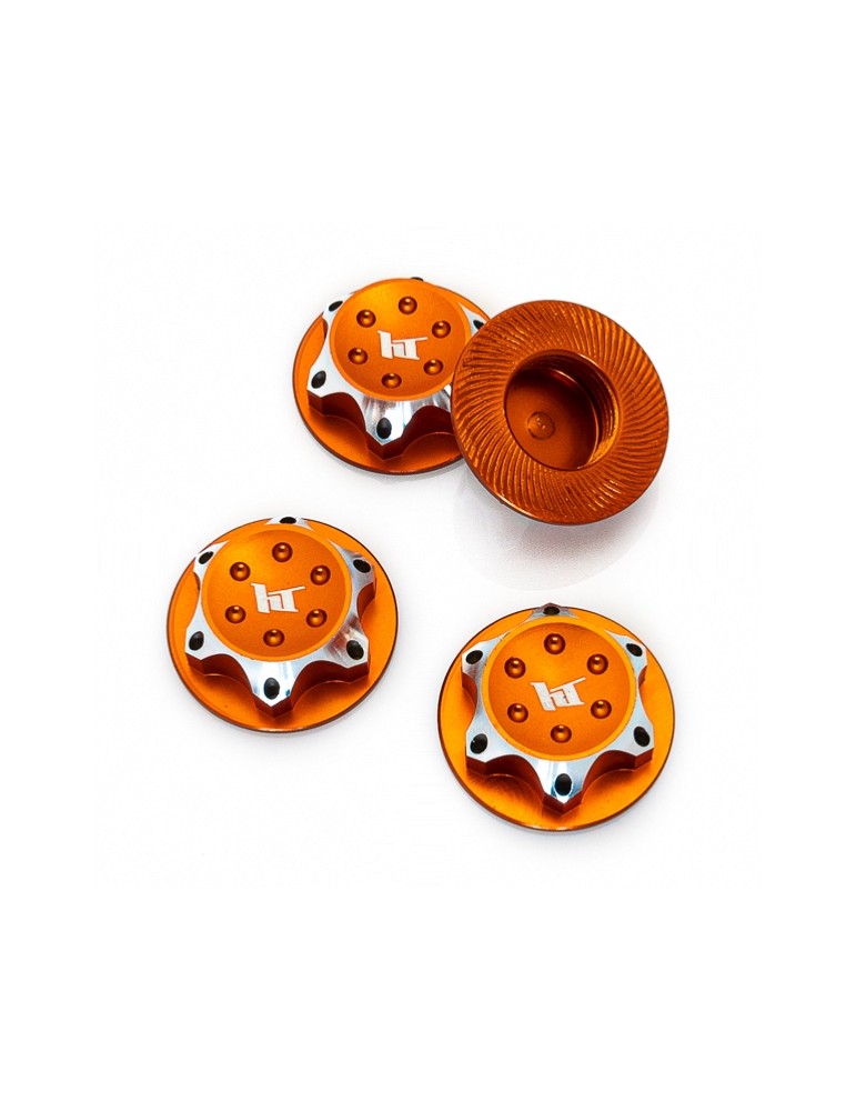 Orange Lightweight Whell nut 1mm