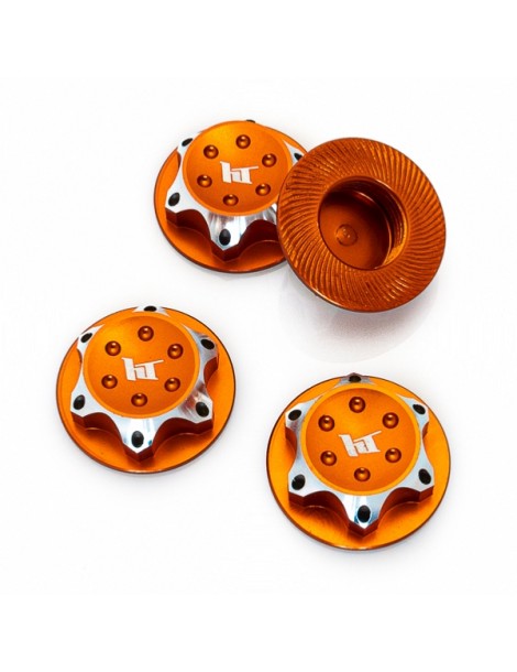 Orange Lightweight Whell nut 1mm