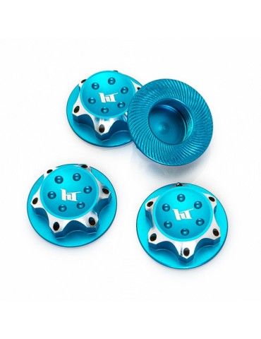 Blue Lightweight Whell nut 1mm