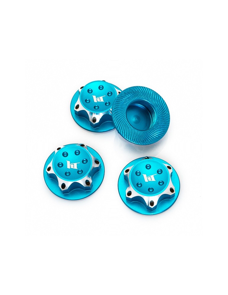 Blue Lightweight Whell nut 1mm