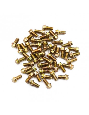 Steel Hexagon Head Bolts Beadlock Rim Screw M2 X 4mm 50pcs