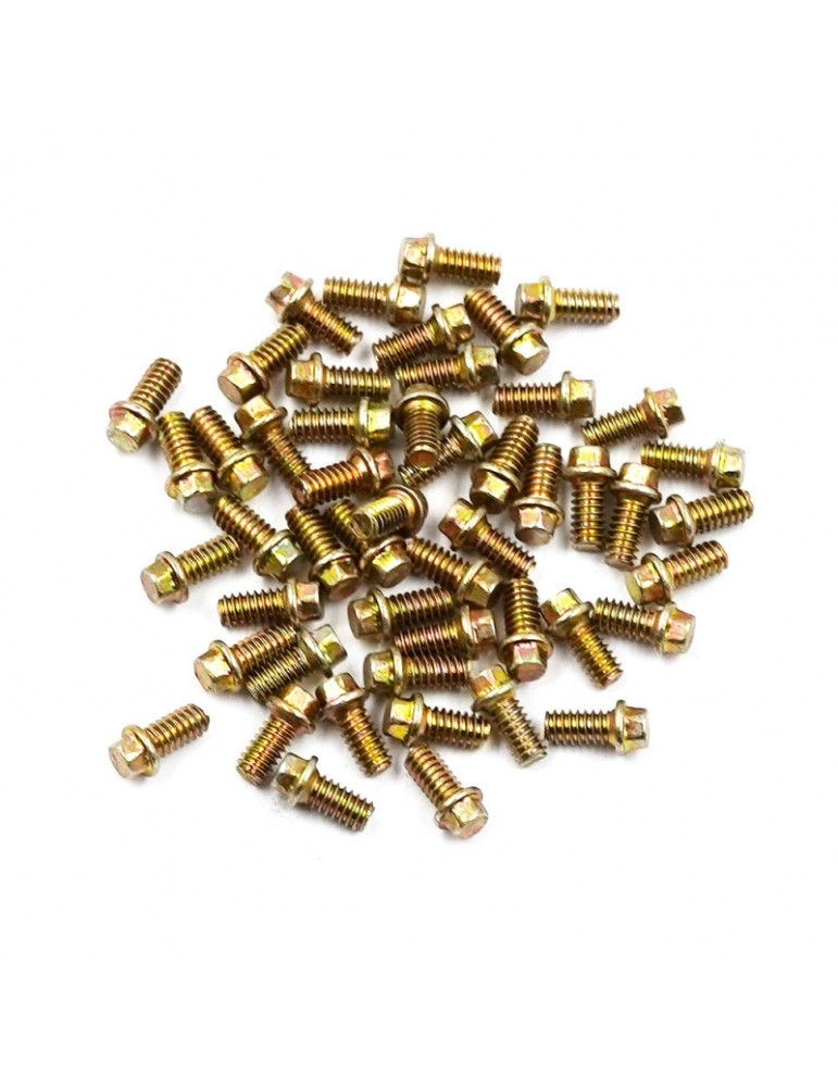 Steel Hexagon Head Bolts Beadlock Rim Screw M2 X 4mm 50pcs