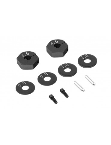 BD8/BD7 4.5mm Clamp Wheel Hub with 0.5/1.0mm Spacer