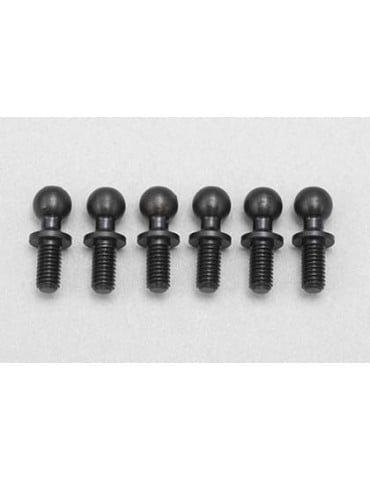 Yokomo BD8'18 Hex Socket 4.8mm Rod End Ball (M Size/13.0mm 6pcs)