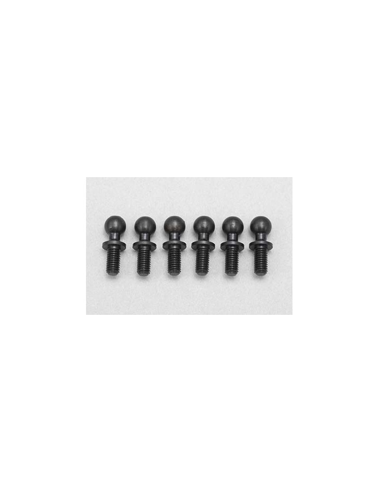 Yokomo BD8'18 Hex Socket 4.8mm Rod End Ball (M Size/13.0mm 6pcs)