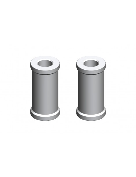 Aluminum standoffs 3x6x12 mm (4 pcs)