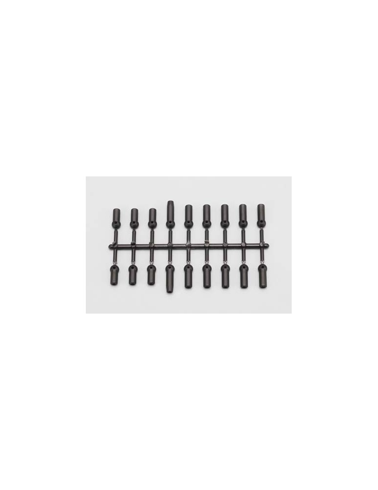 Yokomo Rod End Plastic Parts (Black)