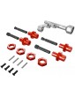 Arrma 17mm Wheel Hex Conversion for Threaded Axles (+10mm Offset)