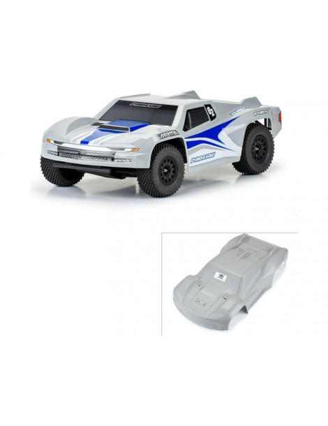 Pro-Line 1/10 Pre-Cut Sector Tough-Color Stone Gray Body: Fury