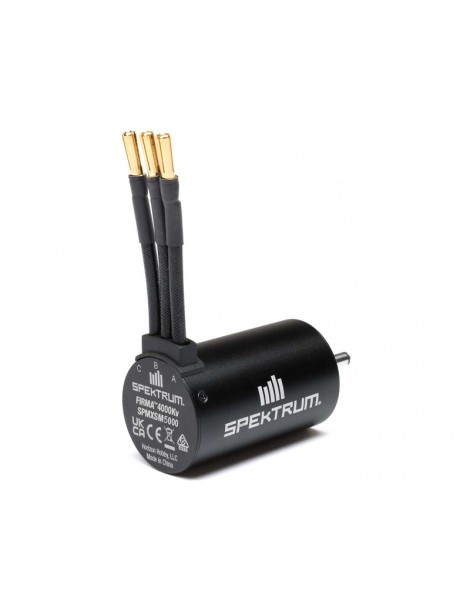 Spektrum Firma 3660-4000Kv 4-Pole Sensorless Brushless Motor: 5mm
