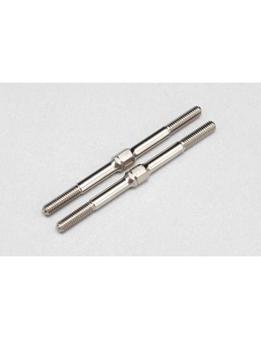 Yokomo 48mm Nickel Hard Steel Turn Buckle (2pcs)