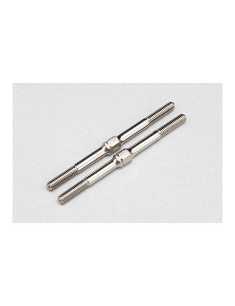 Yokomo 48mm Nickel Hard Steel Turn Buckle (2pcs)