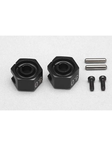 YD-2 Aluminum 8.0mm Cramp Wheel Hub (2pcs)