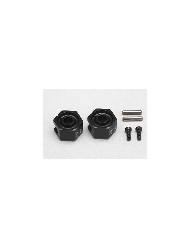 YD-2 Aluminum 8.0mm Cramp Wheel Hub (2pcs)