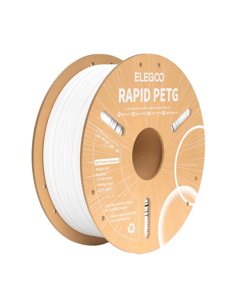 ELEGOO Rapid PETG Filament (White)