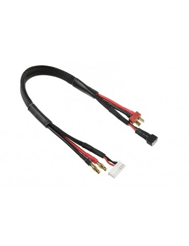 Lade-/Balancer-Kabel - - T-Plug 2S - Lader 6S XH Stecker - 2S XH Buchse - 14 AWG ULTRA V+