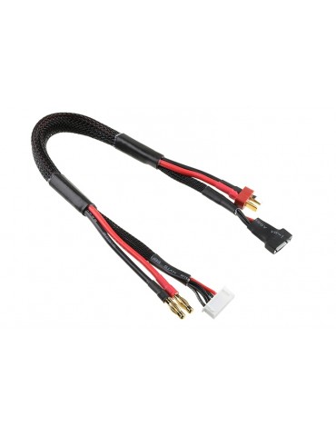 Lade-/Balancer-Kabel - - T-Plug 4S - Lader 6S XH Stecker - 4S XH Buchse - 14 AWG ULTRA V+