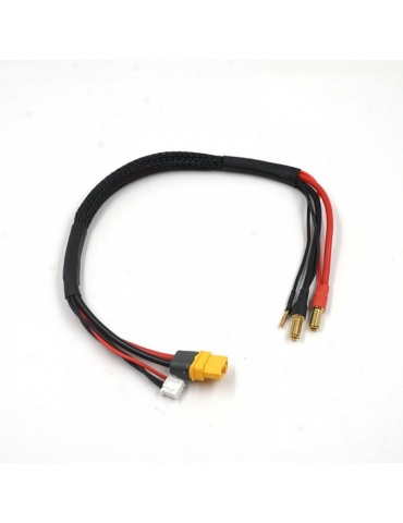 XT60 įkrovimo laidas su 5mm jungtimis 35cm YR – CyborgShop