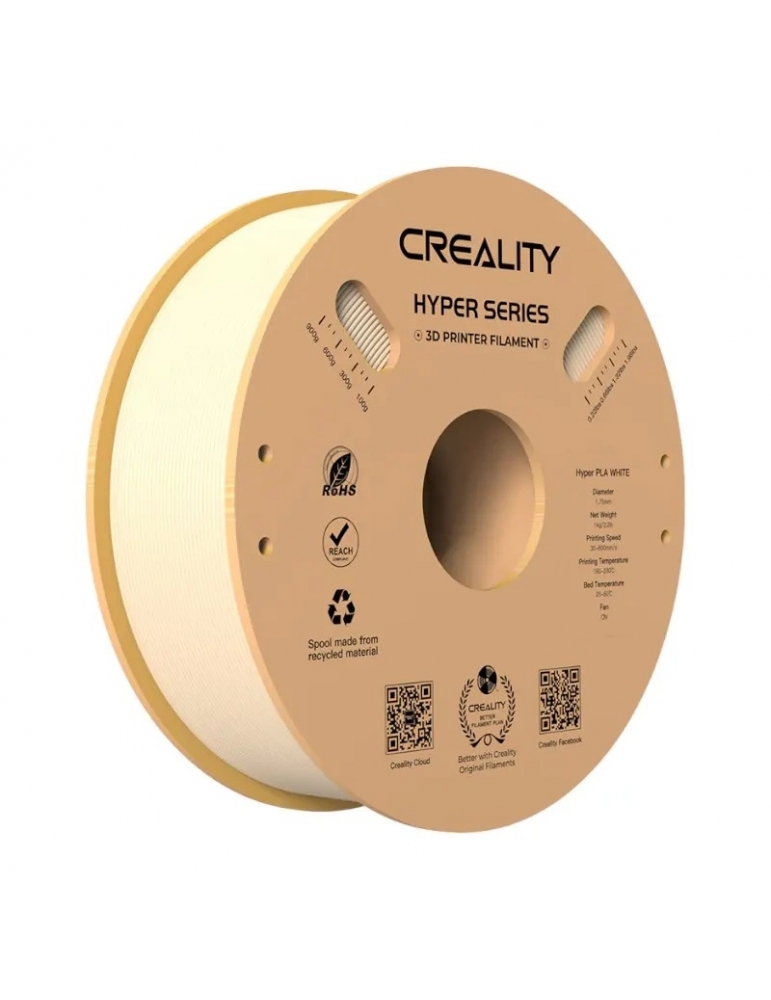 Creality Hyper PLA 3D siūlas 1.75 mm smėlio spalvos ritinys – CyborgShop
