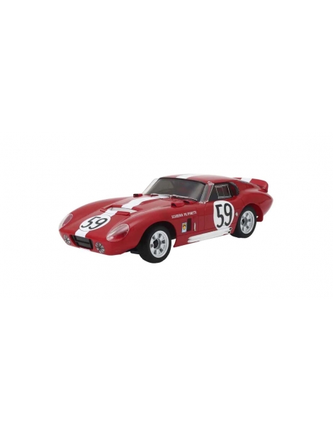 RC modelis Kyosho First Mini-Z Shelby Cobra Daytona 1:28 raudonas – CyborgShop