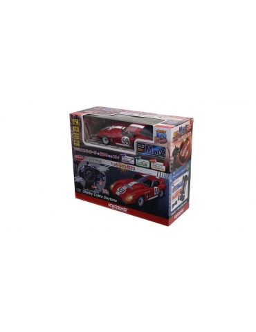 RC modelis Kyosho First Mini-Z Shelby Cobra Daytona 1:28 raudonas – CyborgShop