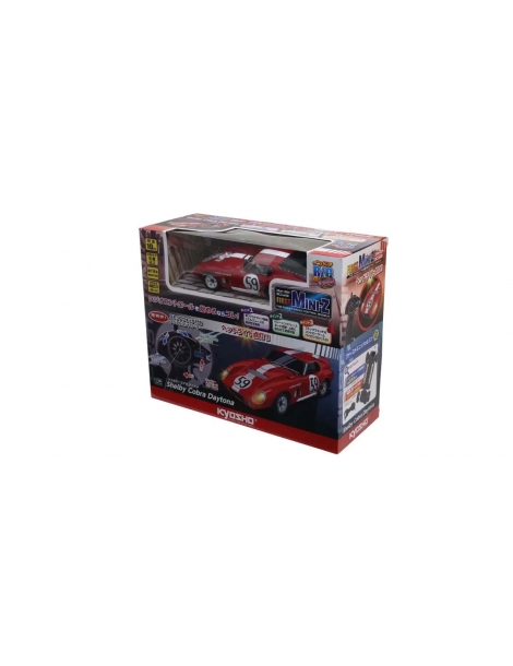 RC modelis Kyosho First Mini-Z Shelby Cobra Daytona 1:28 raudonas – CyborgShop