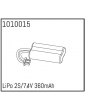 LiPo 2S 7.4V 360mAh akumuliatorius AB240174 – CyborgShop