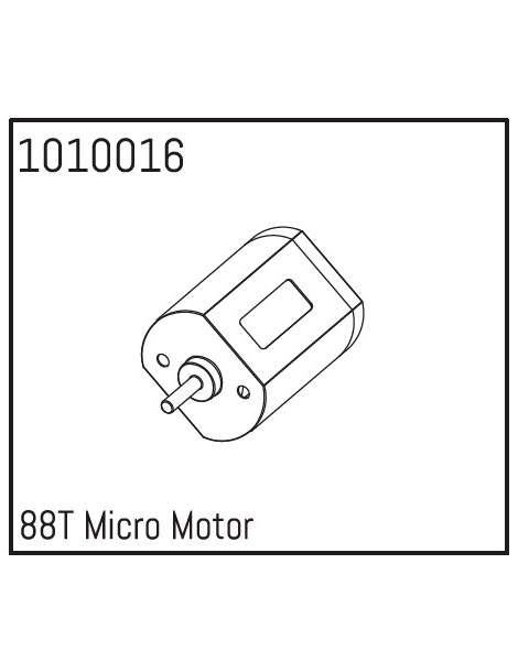 Variklis 100T Micro Motor HBP240080 mažo mastelio RC modeliams – CyborgShop