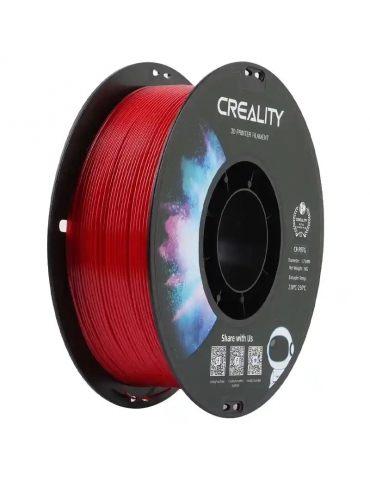 Creality CR-PETG 3D siūlas 1.75 mm raudonas blizgus ritinys – CyborgShop