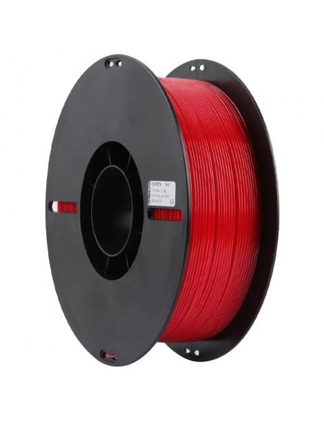 Creality CR-PETG 3D siūlas 1.75 mm raudonas blizgus ritinys – CyborgShop