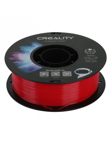 Creality CR-PETG 3D siūlas 1.75 mm raudonas blizgus ritinys – CyborgShop