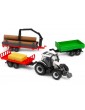 Bburago Valtra N174 modeliukas su priedais dovanų rinkinys – CyborgShop