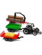 Bburago Valtra N174 modeliukas su priedais dovanų rinkinys – CyborgShop