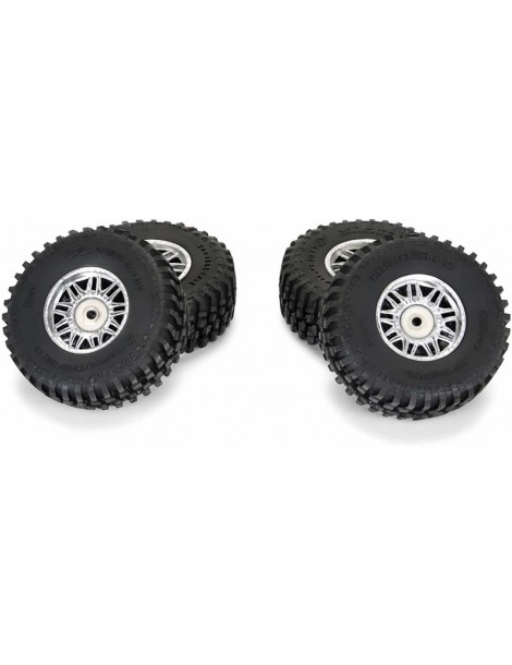 Pro-Line Flat Iron RC padangos su Chrome Diablo 12mm Hex TYPHON GROM – CyborgShop