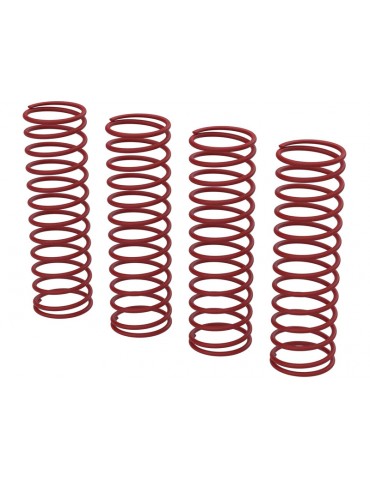 Arrma Shock Spring Set E - Red - 0.55N/mm (4pcs) - GROM