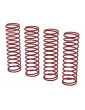 Arrma Shock Spring Set E - Red - 0.55N/mm (4pcs) - GROM