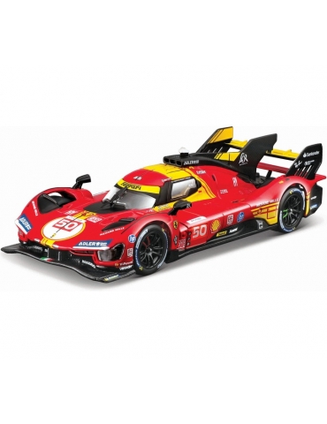 Bburago Ferrari 499P 1:43 – 50 24h Le Mans Champion 2024 modeliukas